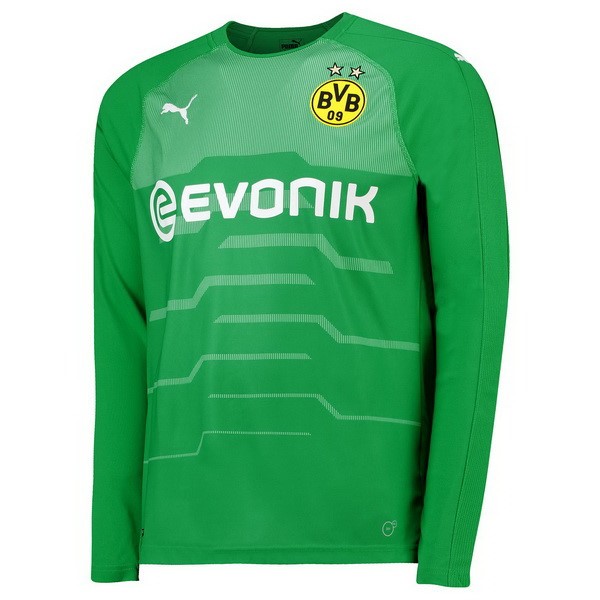 Borussia Dortmund Trikot Auswarts ML Torwart 2018-19 Grün Fussballtrikots Günstig